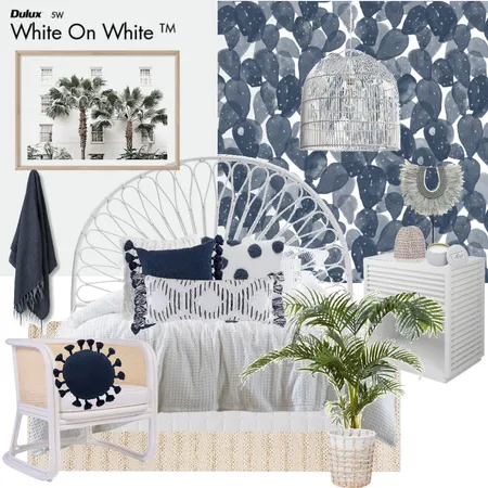 Coastal Inspired Bedroom Interior Design Mood Board by BecHeerings on Style Sourcebook