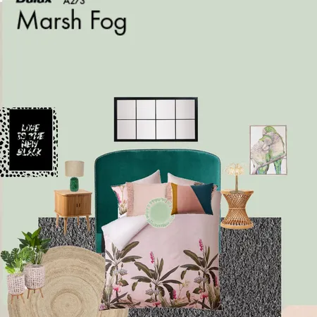 Master bedroom (light green paint) Interior Design Mood Board by ali_gee on Style Sourcebook