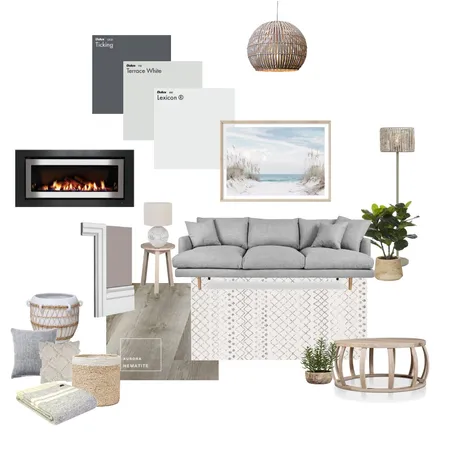 Coastal living room Interior Design Mood Board by KMR on Style Sourcebook