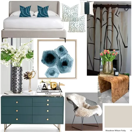 Guest Bedroom Interior Design Mood Board by FD on Style Sourcebook