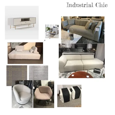 industrial chic Interior Design Mood Board by nsomoza on Style Sourcebook