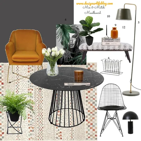 mix & match MoodBoard Interior Design Mood Board by designurlifeblog on Style Sourcebook