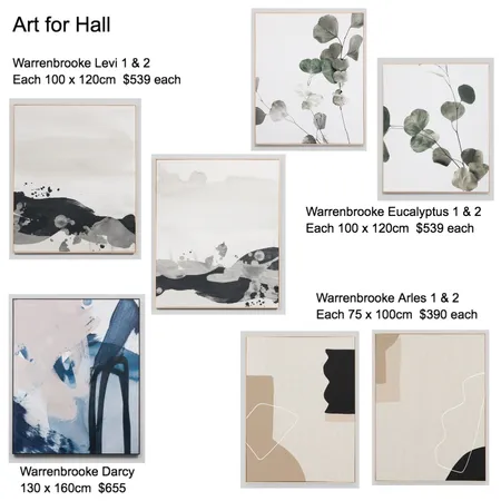 Art for Hall Interior Design Mood Board by smuk.propertystyling on Style Sourcebook