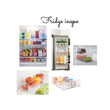 Organized Fridge Interior Design Mood Board by morganovens on Style Sourcebook