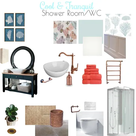 Shower Room/WC Interior Design Mood Board by marietysallblay@hotmail.com on Style Sourcebook