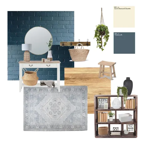 Modern Farmhouse Entryway Interior Design Mood Board by Tayte Ashley on Style Sourcebook