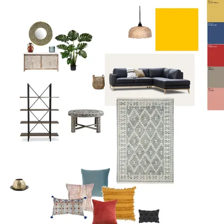 סלון -לוח השראה 1 Interior Design Mood Board by גלית בנינו on Style Sourcebook