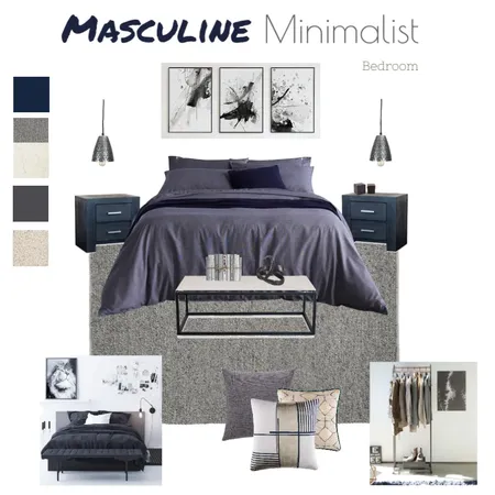 Masculine Minimalist - Cailey & Co. Interior Styling Interior Design Mood Board by Cailey & Co. Interior Styling on Style Sourcebook