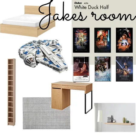 Jake's room Interior Design Mood Board by ilovestyle on Style Sourcebook