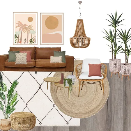 boho living Interior Design Mood Board by Zenn House on Style Sourcebook