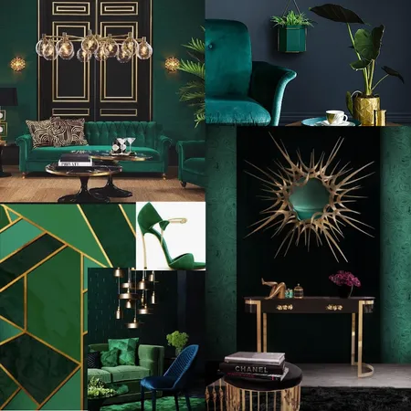 green living Interior Design Mood Board by rich on Style Sourcebook