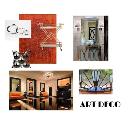 Updated Art Deco Board Interior Design Mood Board by Mondrianbird on Style Sourcebook