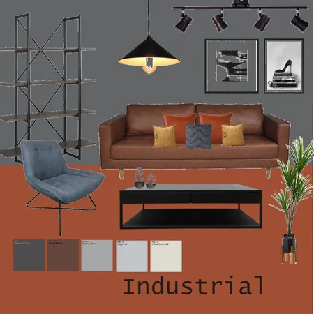industrial 2 Interior Design Mood Board by MACARENABROCHERO on Style Sourcebook