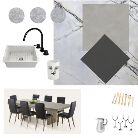 מטבח1 Interior Design Mood Board by keren123 on Style Sourcebook