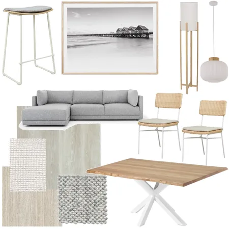 Dining Room - Contemporary Coastal Interior Design Mood Board by DKD on Style Sourcebook