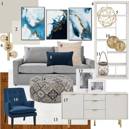 Sample board Module 10 Interior Design Mood Board by CedricB on Style Sourcebook