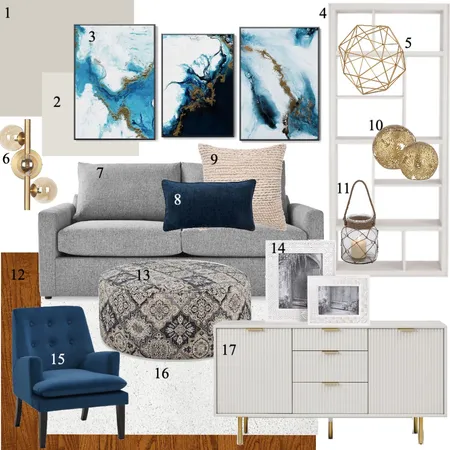 Sample board Module 10 Interior Design Mood Board by CedricB on Style Sourcebook