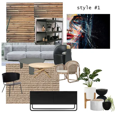 חלל ציבורי נדב 1 Interior Design Mood Board by sharon magen on Style Sourcebook