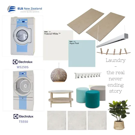 ELS Laundromat Interior Design Mood Board by KerriJean on Style Sourcebook