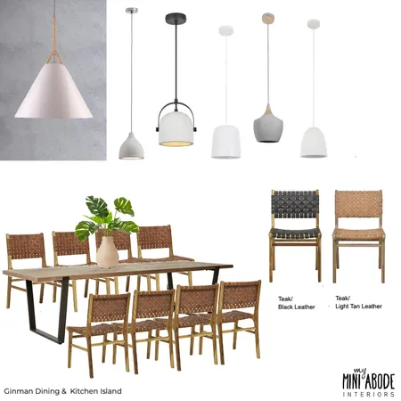 Ginman Dining 01 Interior Design Mood Board by My Mini Abode on Style Sourcebook