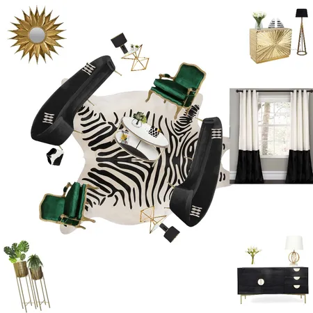 Walk On The Wild Side Interior Design Mood Board by DJ4U on Style Sourcebook