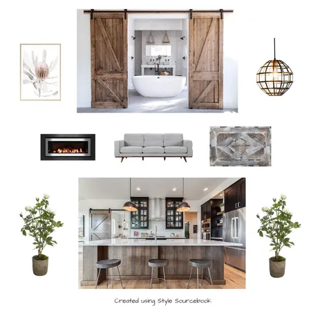 Mood Board Modern Farmhouse Interior Design Mood Board by Chantal on Style Sourcebook