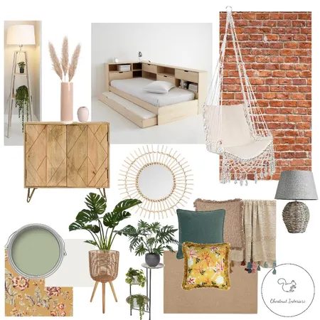 Attic Room Interior Design Mood Board by Chestnut Interior Design on Style Sourcebook