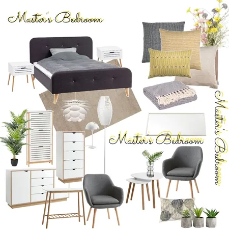 Mater's Bedroom Interior Design Mood Board by Toni Martinez on Style Sourcebook