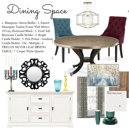 dining mood board Interior Design Mood Board by saraj2303 on Style Sourcebook