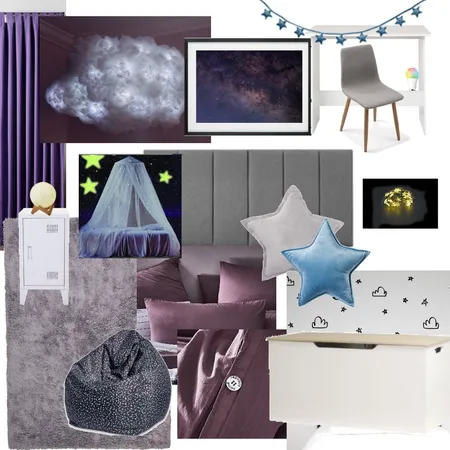 Pekina galaxy Interior Design Mood Board by Oleander & Finch Interiors on Style Sourcebook