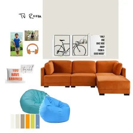 TV Room Interior Design Mood Board by MeilingA on Style Sourcebook