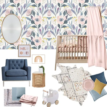 nursery Interior Design Mood Board by Lannie on Style Sourcebook