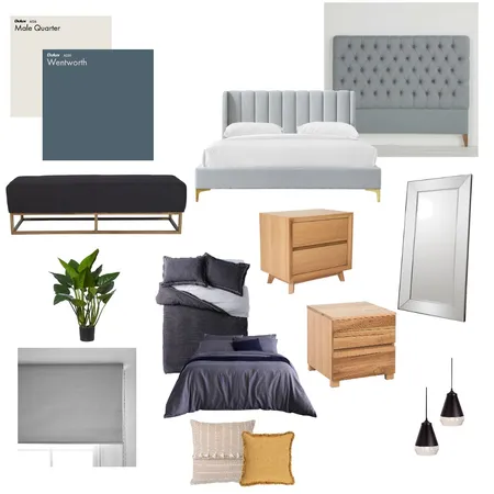 Bedroom Interior Design Mood Board by agw on Style Sourcebook