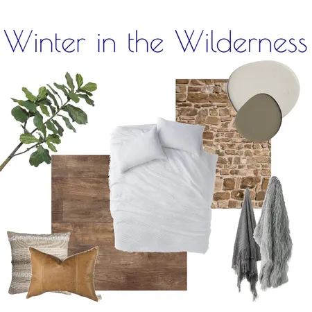 Winter Wilderness Bedroom Interior Design Mood Board by Kohesive on Style Sourcebook