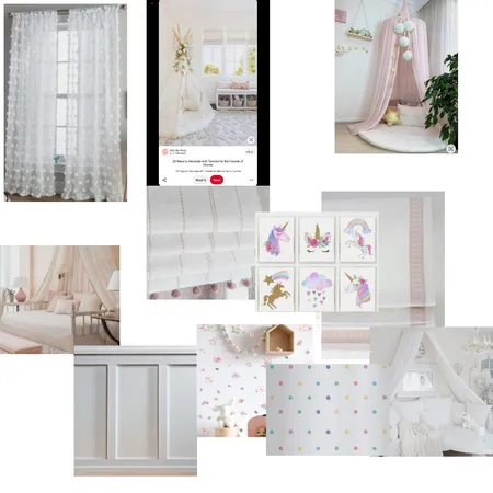 Girls bedroom Interior Design Mood Board by HelenFayne on Style Sourcebook