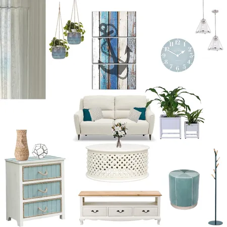 coastal Interior Design Mood Board by Mahima inbamani on Style Sourcebook