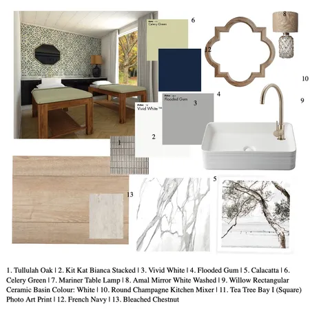 SpaWellness Hamptons Render Interior Design Mood Board by Vanessa Ondaatje on Style Sourcebook