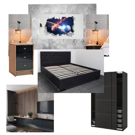 Tristan's bedroom Interior Design Mood Board by 86home on Style Sourcebook