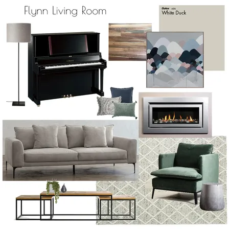 Flynn Living Room Interior Design Mood Board by Jamiek on Style Sourcebook