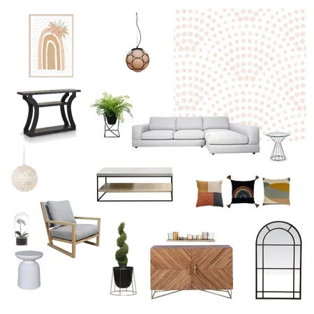 Eclectic boho Interior Design Mood Board by Annewong on Style Sourcebook