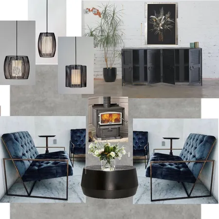 Lounge with art print Interior Design Mood Board by katiestepheninteriors on Style Sourcebook