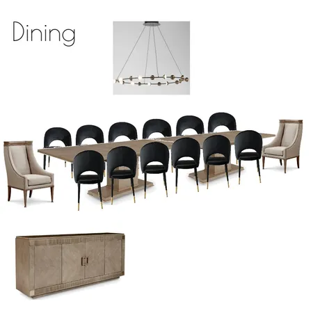 Dining Torokina Interior Design Mood Board by Batya Bassin on Style Sourcebook