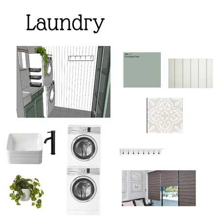 Laundry Interior Design Mood Board by T on Style Sourcebook