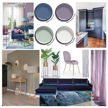 Module 6 - Analogous Interior Design Mood Board by Naomi.S on Style Sourcebook