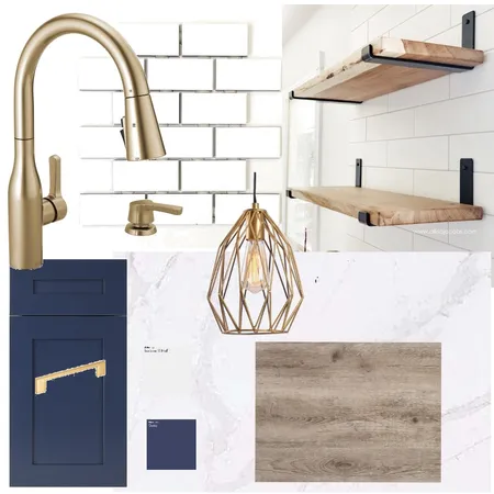 Modern Farmhouse - Kitchen Interior Design Mood Board by ChelseyMarie on Style Sourcebook