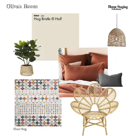 Olivia's Room (9 Maurice Rd) Interior Design Mood Board by Home Staging Solutions on Style Sourcebook