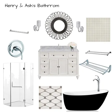 Henry & Ash's Bathroom Interior Design Mood Board by AmeliaCooper on Style Sourcebook