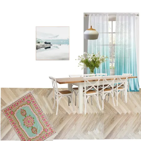 פינת אוכל טורקיז Interior Design Mood Board by livnatdoron on Style Sourcebook