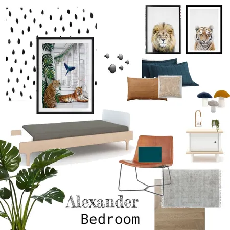 Alexander Bedroom Interior Design Mood Board by melaniem on Style Sourcebook