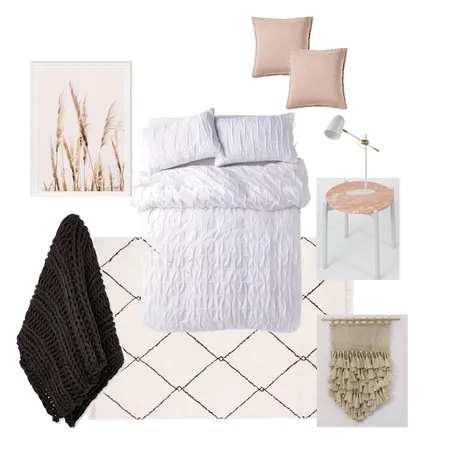 Courtney Bedroom Interior Design Mood Board by KMK Home and Living on Style Sourcebook